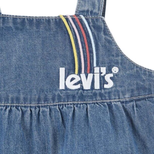 Levi's compleu bebe culoarea alb preţ