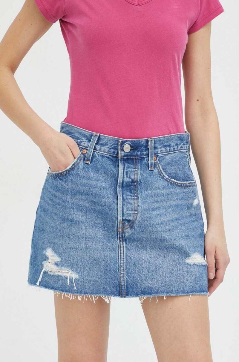 Levi's fusta jeans mini