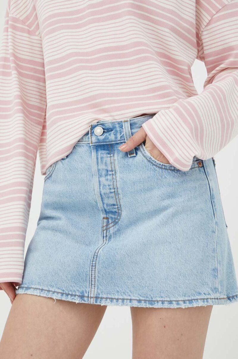 Levi's fusta jeans mini