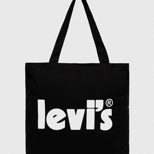 Levi's geanta copii culoarea negru