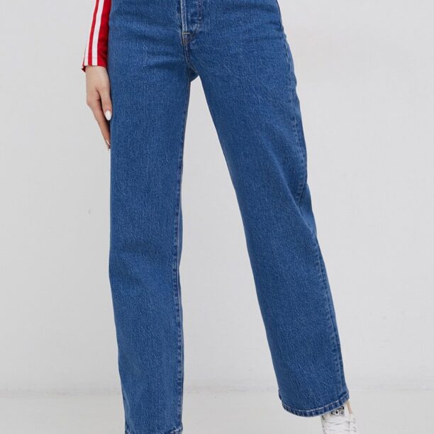 Levi's jeans Ribcage Straight Ankle femei