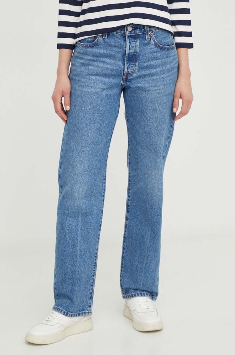 Levi's jeansi 501 90S femei high waist