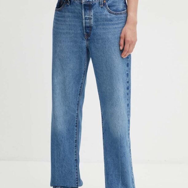 Levi's jeansi 501 90S femei high waist