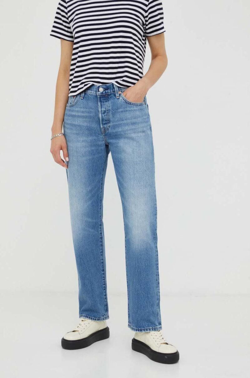 Levi's jeansi 501 90S femei medium waist