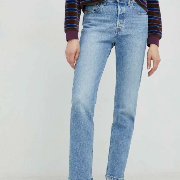 Levi's jeansi 501 femei high waist