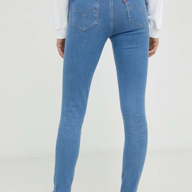 Levi's jeansi 711 Skinny femei medium waist preţ