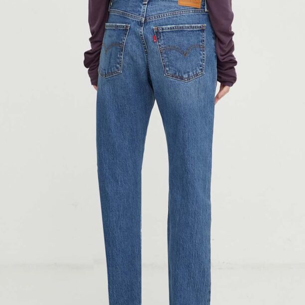 Levi's jeansi MIDDY STRAIGHT femei medium waist preţ