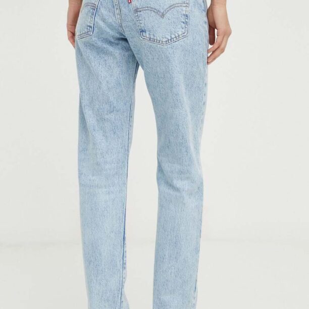 Levi's jeansi MIDDY STRAIGHT femei medium waist preţ