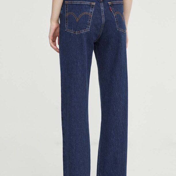 Levi's jeansi RIBCAGE STRAIGHT femei high waist preţ