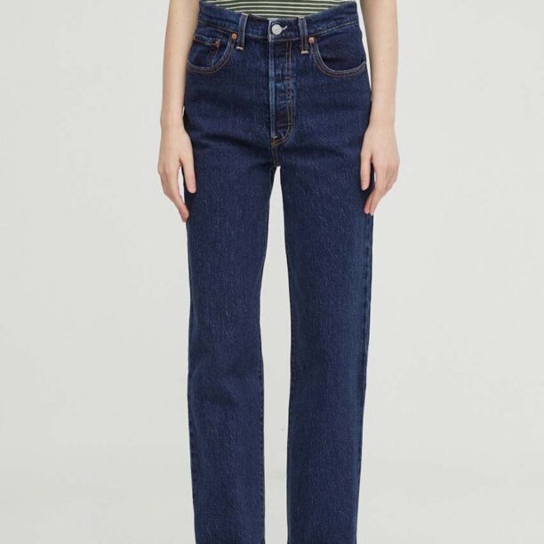 Levi's jeansi RIBCAGE STRAIGHT femei high waist