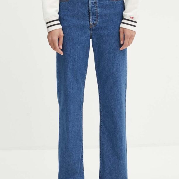 Levi's jeansi RIBCAGE STRAIGHT femei high waist