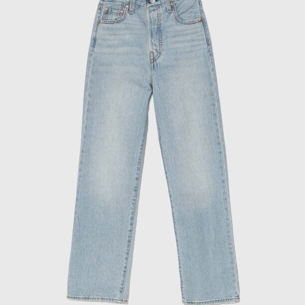 Levi's jeansi RIBCAGE STRAIGHT femei high waist