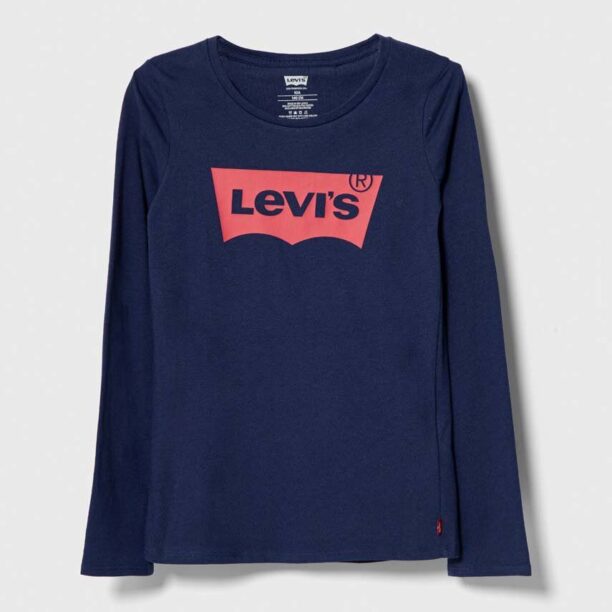 Levi's longsleeve din bumbac pentru copii