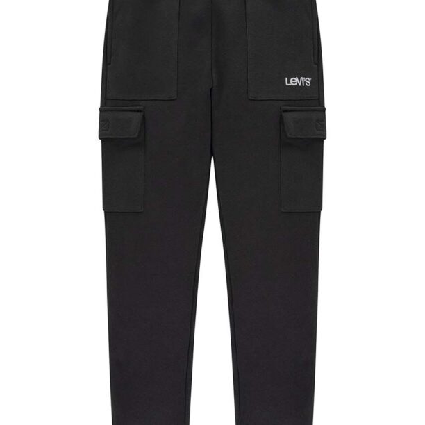 Levi's pantaloni copii culoarea negru