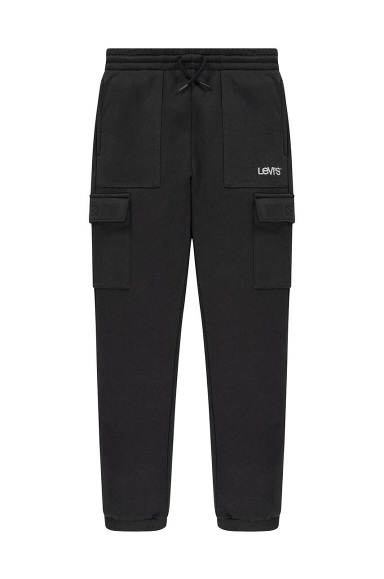 Levi's pantaloni copii culoarea negru