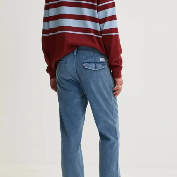 Levi's pantaloni de bumbac drept preţ