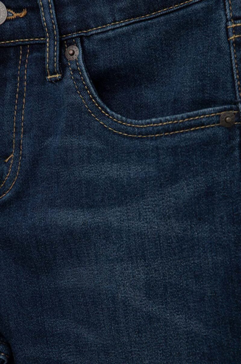 Levi's pantaloni scurti din denim pentru copii culoarea albastru marin preţ