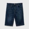 Levi's pantaloni scurti din denim pentru copii culoarea albastru marin