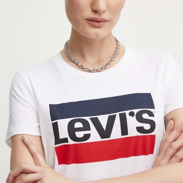 Levi's top The Perfect Tee Sportswear 17369.0297-white