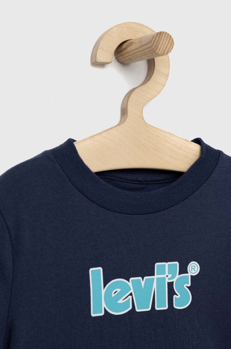 Levi's tricou de bumbac pentru copii cu imprimeu preţ