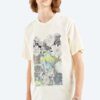 Levi's tricou din bumbac Relaxed Fit Tee Sketch culoarea bej