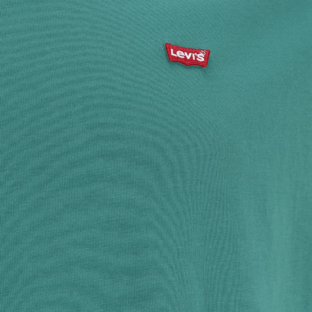 Levi's® Big & Tall Tricou 'Big Original HM Tee'  verde petrol / roșu / alb preţ