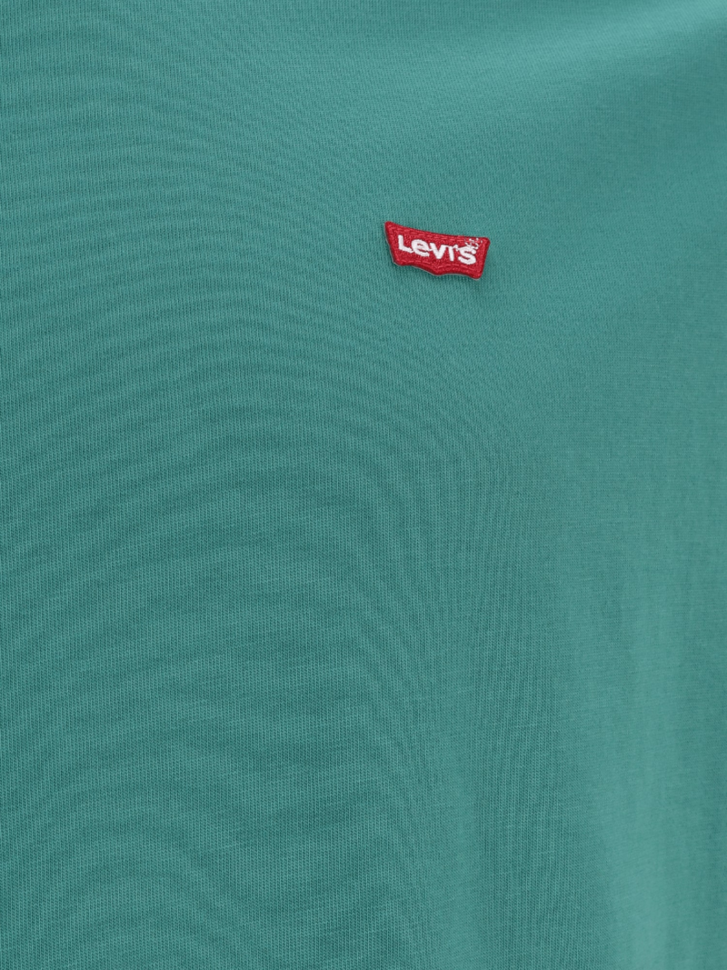 Levi's® Big & Tall Tricou 'Big Original HM Tee'  verde petrol / roșu / alb preţ