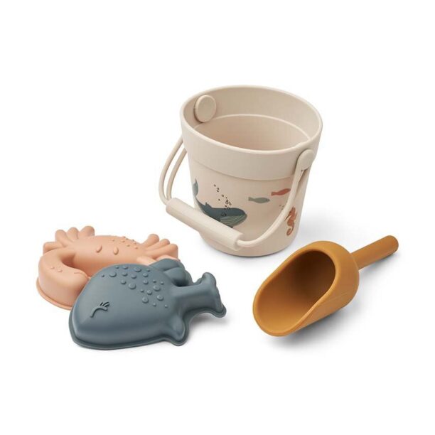 Liewood jucării de nisip Kit Mini Sea Creature Beach Set