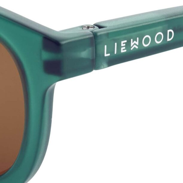 Liewood ochelari de soare copii Ruben sunglasses 4-10 Y culoarea verde preţ