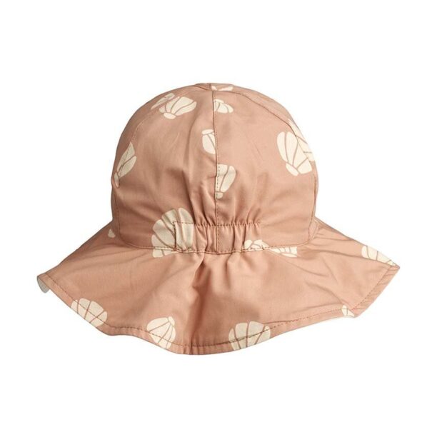 Liewood pălărie reversibilă pentru copii Amelia Reversible Sun Hat culoarea bej preţ