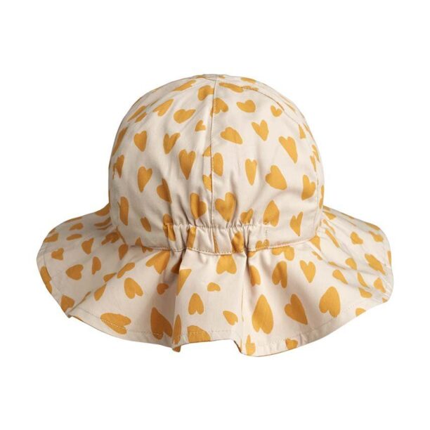 Liewood pălărie reversibilă pentru copii Amelia Reversible Sun Hat culoarea galben preţ