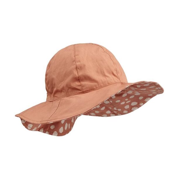 Liewood pălărie reversibilă pentru copii Amelia Reversible Sun Hat culoarea roz preţ