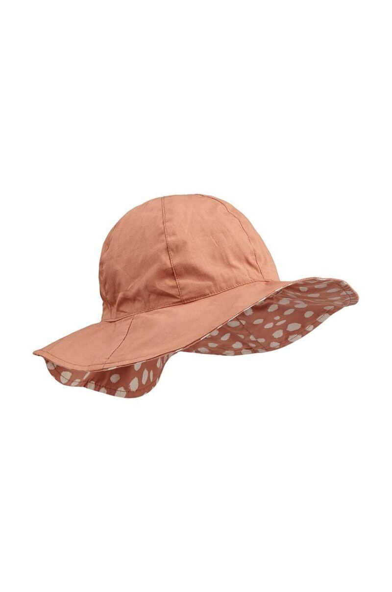 Liewood pălărie reversibilă pentru copii Amelia Reversible Sun Hat culoarea roz preţ