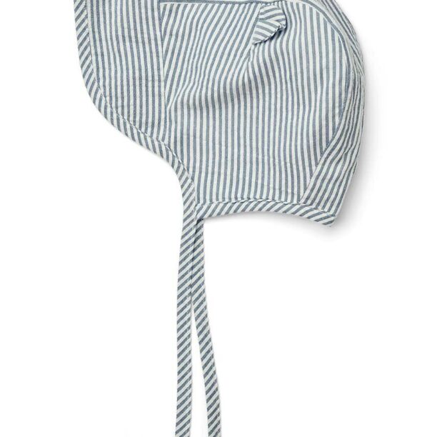 Liewood șapcă din bumbac pentru bebeluși Rae Baby Stripe Sun Hat With Ears bumbac