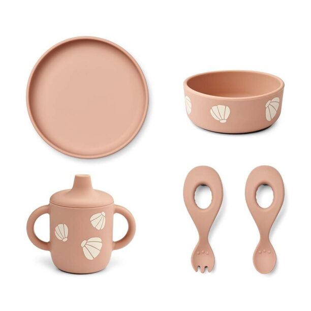 Liewood set pentru copii Ryle Printed Tableware Set preţ