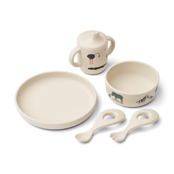 Liewood set pentru copii Ryle Printed Tableware Set