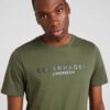 Lindbergh Tricou 'Copenhagen'  albastru marin / verde amestecat / alb