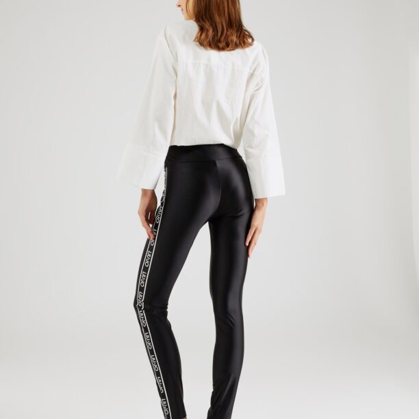 Liu Jo Leggings  negru / alb murdar preţ