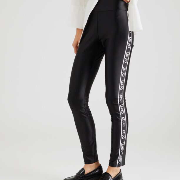 Liu Jo Leggings  negru / alb murdar