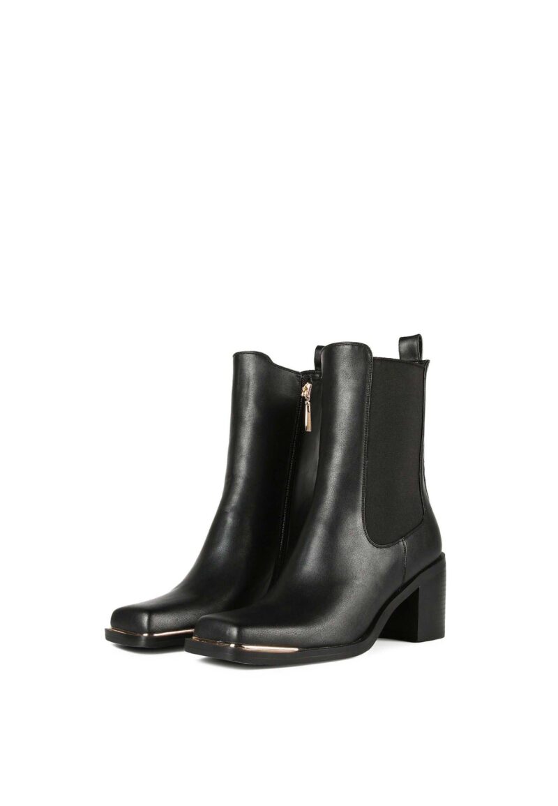 Lola Casademunt Botine  auriu / negru