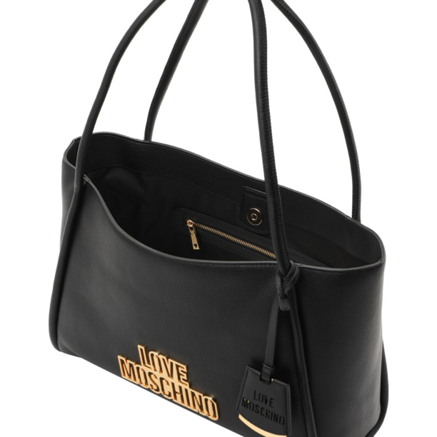 Love Moschino Plase de cumpărături  negru preţ