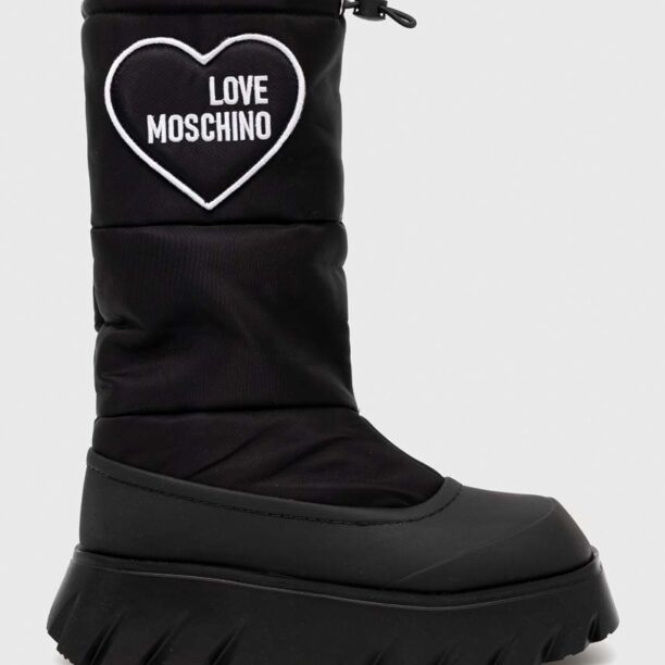 Love Moschino cizme de iarna culoarea negru