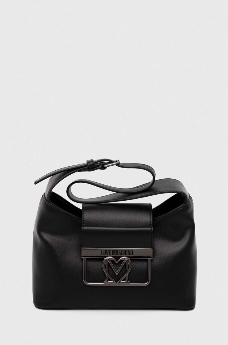 Love Moschino poseta culoarea negru