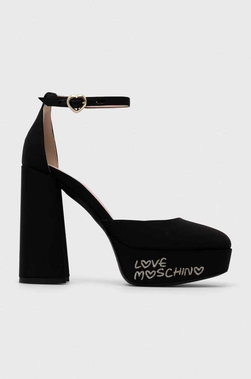 Love Moschino pumps culoarea negru