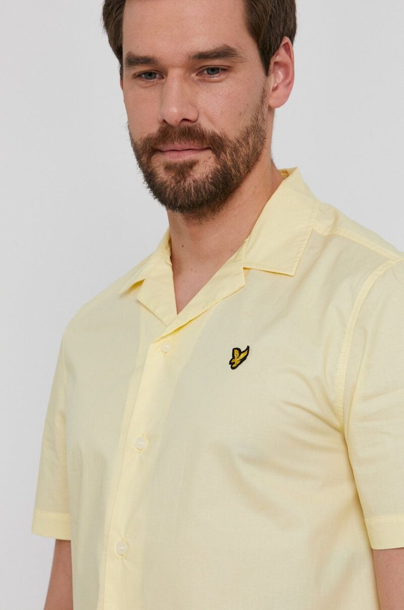 Lyle & Scott Cămașă din bumbac bărbați