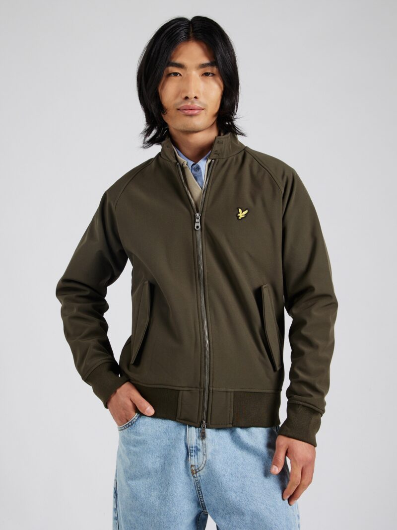 Lyle & Scott Geacă de primăvară-toamnă 'Harrington'  galben / verde