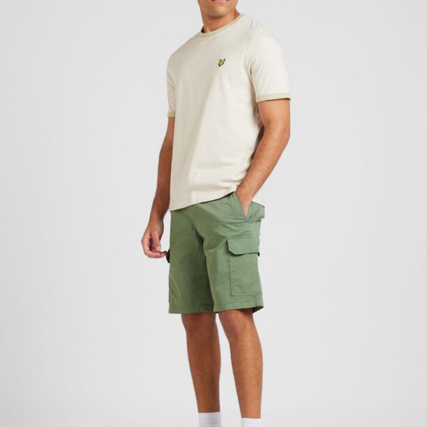 Cumpăra Lyle & Scott Tricou  galben / gri deschis / negru