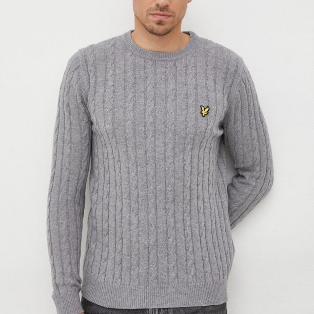 Lyle & Scott pulover din amestec de lana barbati