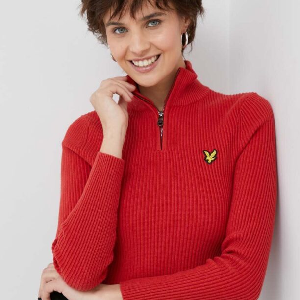 Lyle & Scott pulover din amestec de lana femei