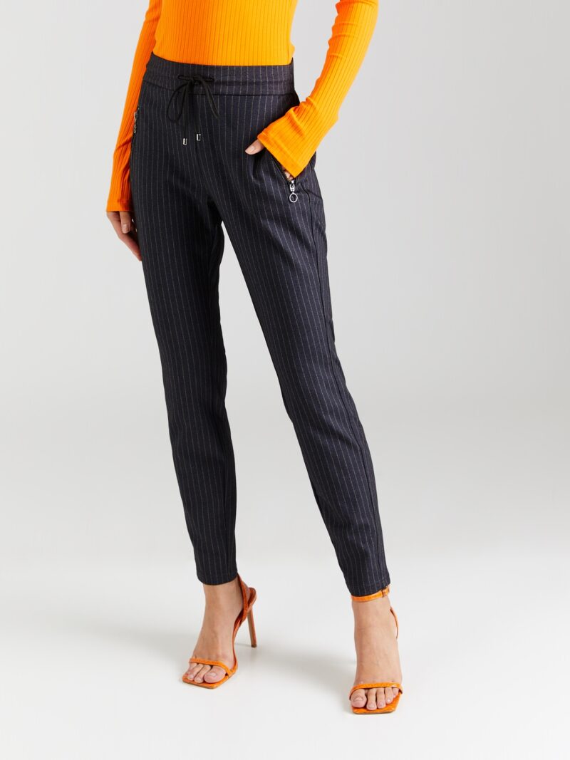 MAC Pantaloni 'EASY smart'  bej / albastru noapte